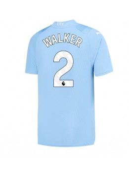 Manchester City Kyle Walker #2 Heimtrikot 2023-24 Kurzarm